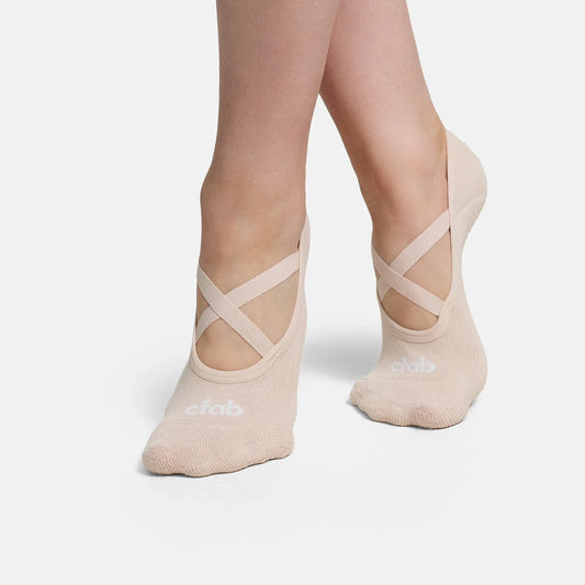 Contour Pilates Socks with Logo