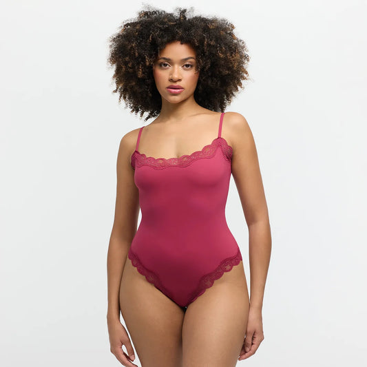 Lace Bodysuit mit String