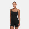 Trägerloser Bodysuit Sculpting Shapewear mit Shorts