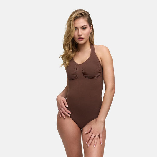 Neckholder Bodysuit mit Slip