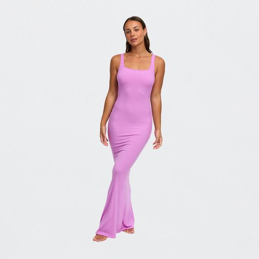 Ribbed Tank Top Maxikleid