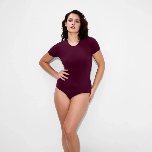 Crew Neck T-Shirt Bodysuit